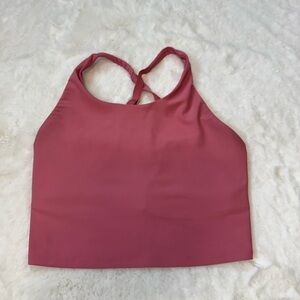 Old navy Pink Cross-Back tank/bra